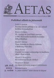 Szász Géza (szerk.) - Aetas 38. évf. 2023. 3. szám [antikvár]