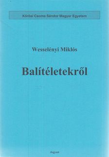 Wesselényi Miklós - Balítéletekről [antikvár]