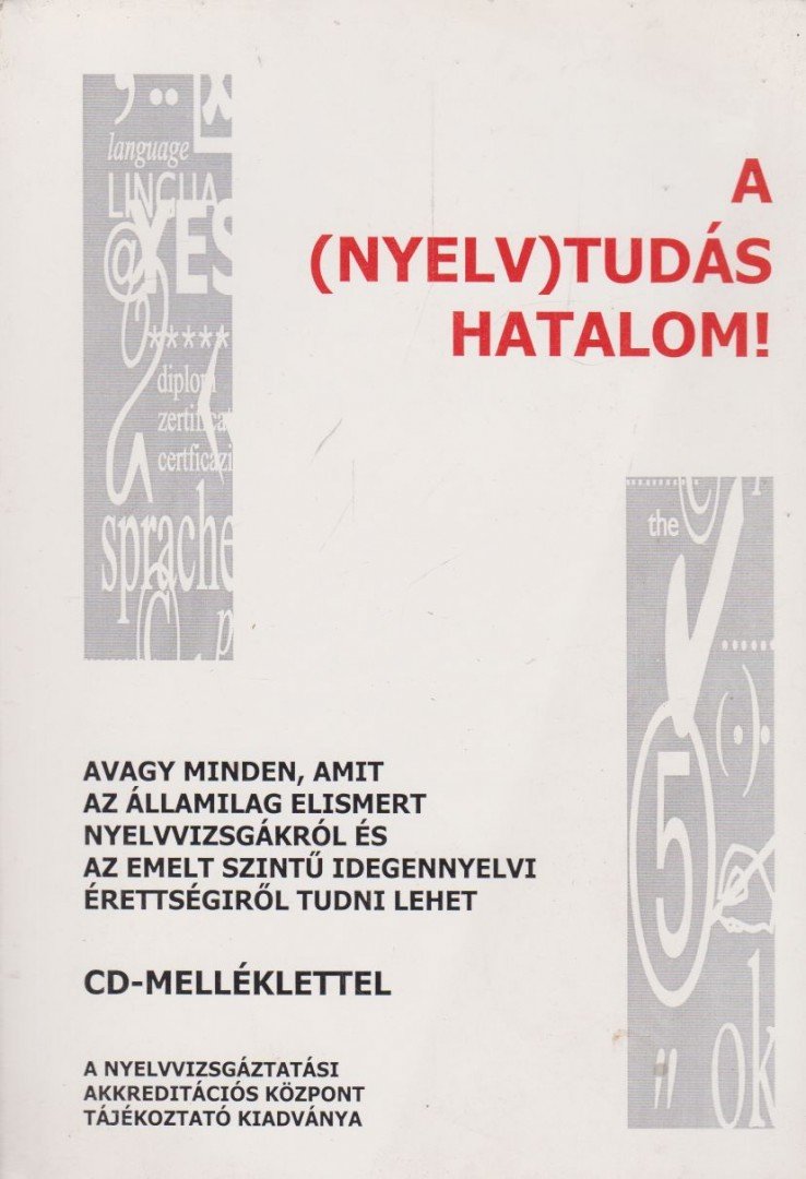 Fazekas Márta - A (nyelv)tudás hatalom! [antikvár]