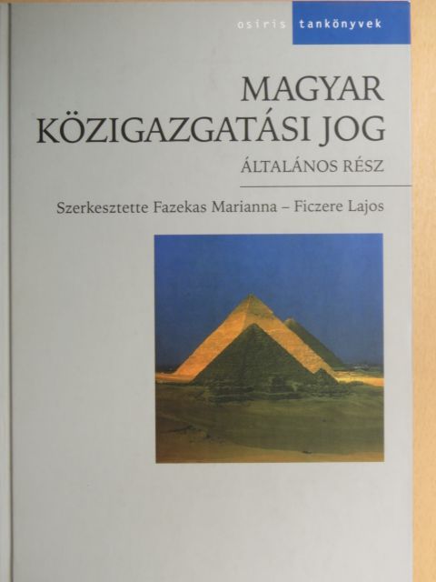 Balázs István - Magyar közigazgatási jog [antikvár]