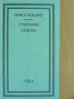 Dinicu Golescu - Utazásaim leírása [antikvár]
