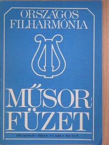 Országos Filharmónia Műsorfüzet 1990/7. [antikvár]