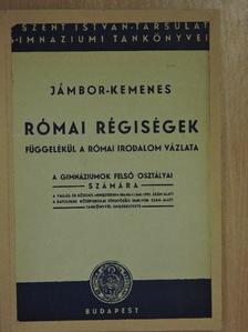 Dr. Jámbor György - Római régiségek [antikvár]