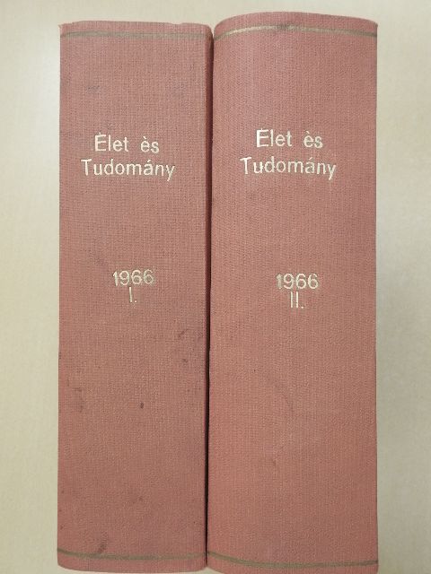 Dr. Abonyi Iván - Élet és Tudomány 1966. január-december I-II. [antikvár]