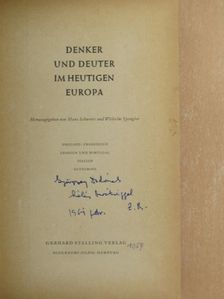 Bertrand Russell - Denker und Deuter im Heutigen Europa [antikvár]