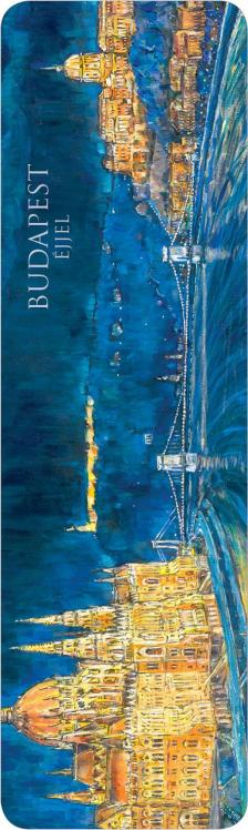 KJ00 - Könyvjelző KJ00 - Bp. éjjel - Országház és Vár