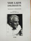 Bónis Ferenc - Vass Lajos emlékezete (dedikált példány) [antikvár]