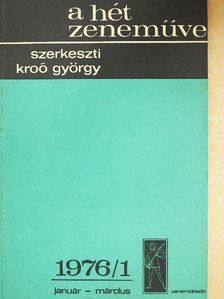 Batta András - A Hét Zeneműve 1976/1. [antikvár]