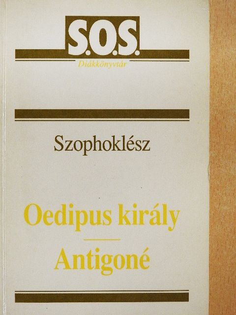 Szophoklész - Oedipus király/Antigoné [antikvár]