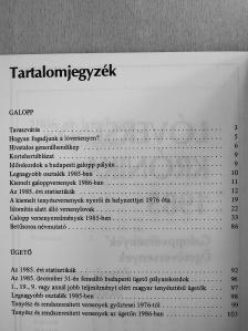 Lóverseny krónika 1985 [antikvár]