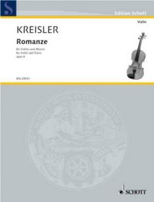 KREISLER - KREISLER ORIGINAL KOMPOSITIONEN NO.1: ROMANZE FÜR VIOLINE UND KLAVIER OP.4