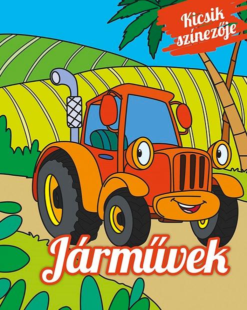 Kicsik színezője  - Járművek