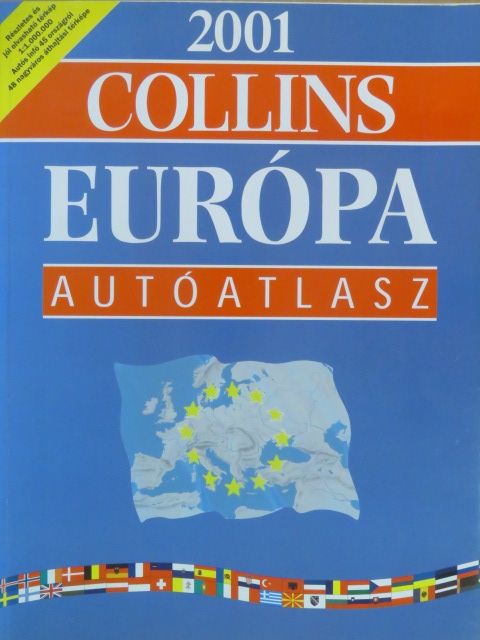 Collins Európa autóatlasz 2001 [antikvár]