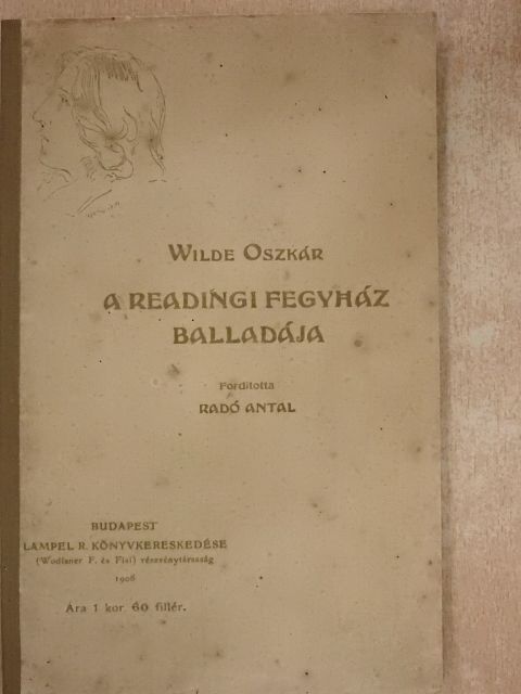 Wilde Oszkár - A readingi fegyház balladája [antikvár]