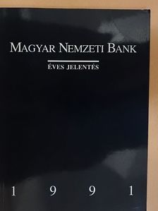 A Magyar Nemzeti Bank éves jelentése 1991. [antikvár]