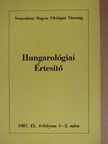 Danter Izabella - Hungarológiai Értesítő 1987/1-2. [antikvár]