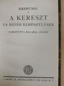 Barbusse - A kereszt és egyéb elbeszélések [antikvár]
