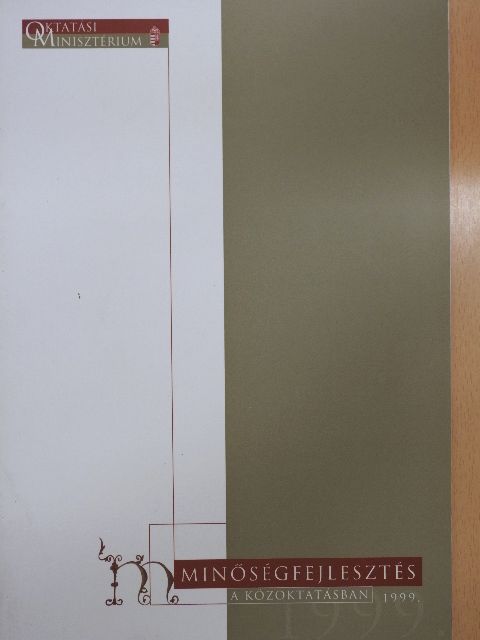 Minőségfejlesztés a közoktatásban 1999. [antikvár]