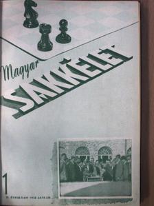 Asztalos Lajos - Magyar Sakkélet 1952. január-december [antikvár]