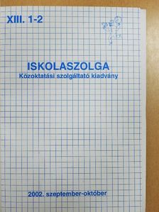 Iskolaszolga 2002. szeptember-2003. június [antikvár]