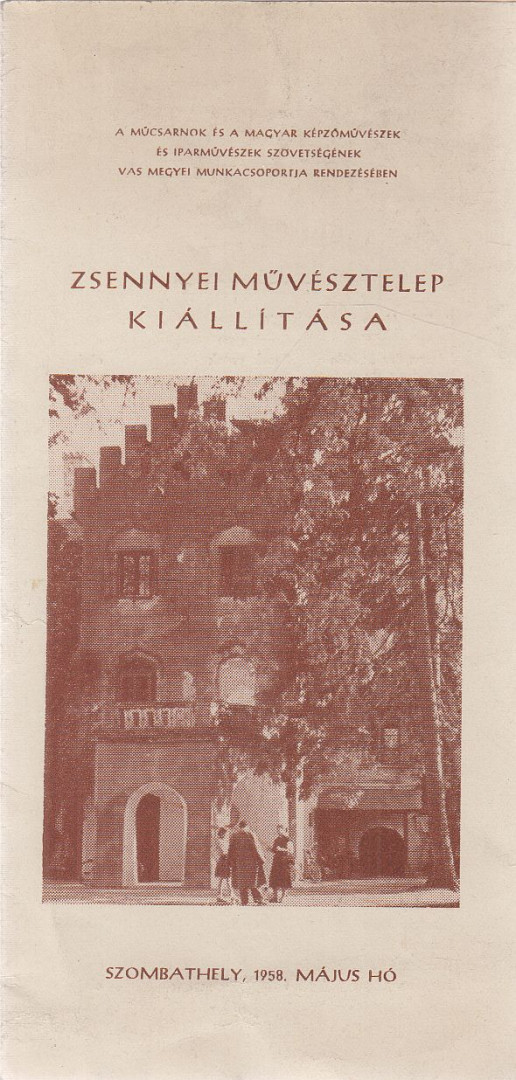 UJVÁRI BÉLA - Zsennyei művésztelep kiállítása [antikvár]