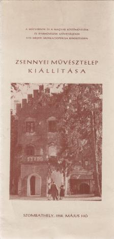 UJVÁRI BÉLA - Zsennyei művésztelep kiállítása [antikvár]
