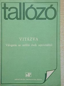Abaházi Richárdné - Vitázva [antikvár]
