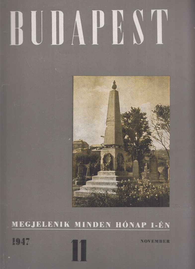 Némethy Károly - Budapest 1947/11. november [antikvár]