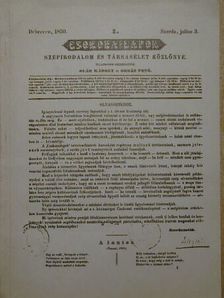 Csokonai Lapok 1850. Repertóriuma [antikvár]