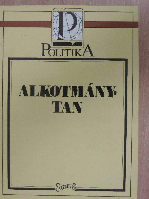 Dezső Márta - Alkotmánytan [antikvár]