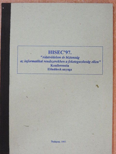 Bodiaki Ákos - HISEC '97. [antikvár]