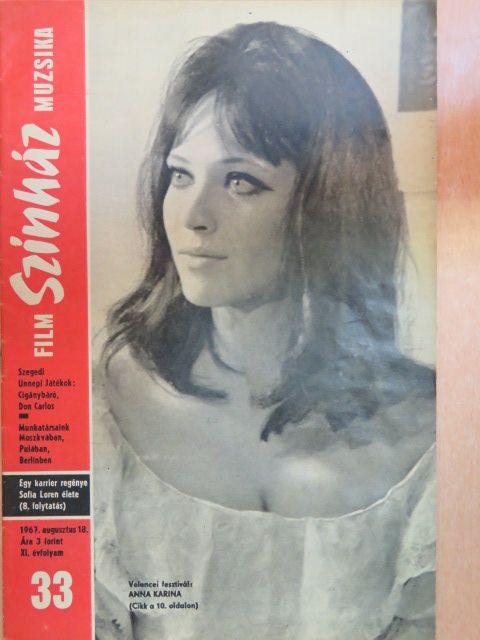 Fenyves György - Film-Színház-Muzsika 1967. augusztus 18. [antikvár]