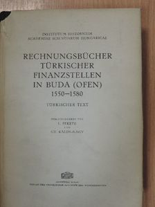 Rechnungsbücher türkischer Finanzstellen in Buda (Ofen) [antikvár]