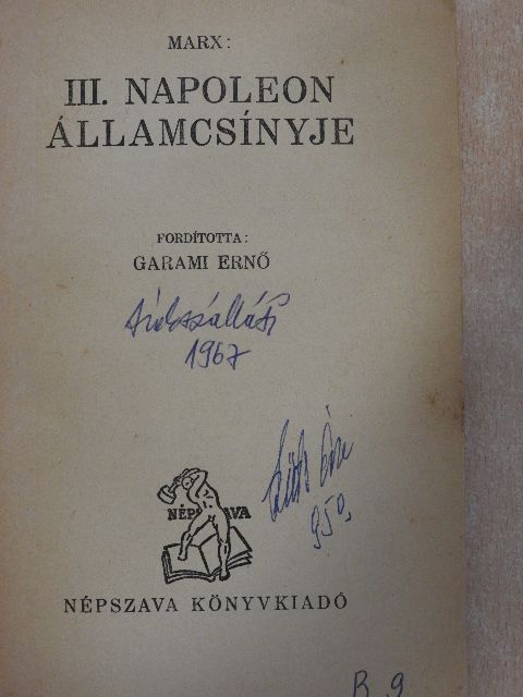 Marx - III. Napoleon államcsínyje [antikvár]