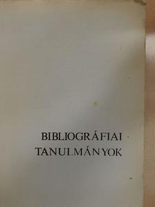 Balázs Sándor - Bibliográfiai tanulmányok [antikvár]