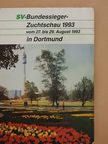SV-Bundessieger - Zuchtschau 1993 [antikvár]