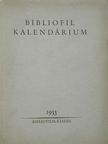 Erdélyi József - Bibliofil kalendárium 1933 [antikvár]