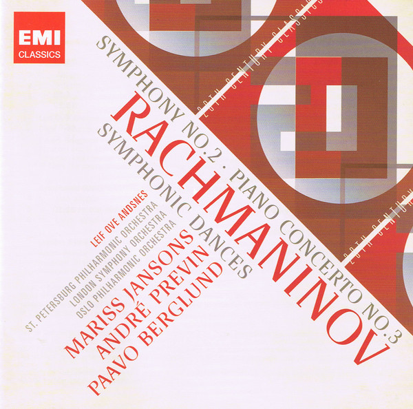 RACHMANINOV - SYMPHONIE NR.2 - PIANO CONCERTO NO.3  2CD JANSONS