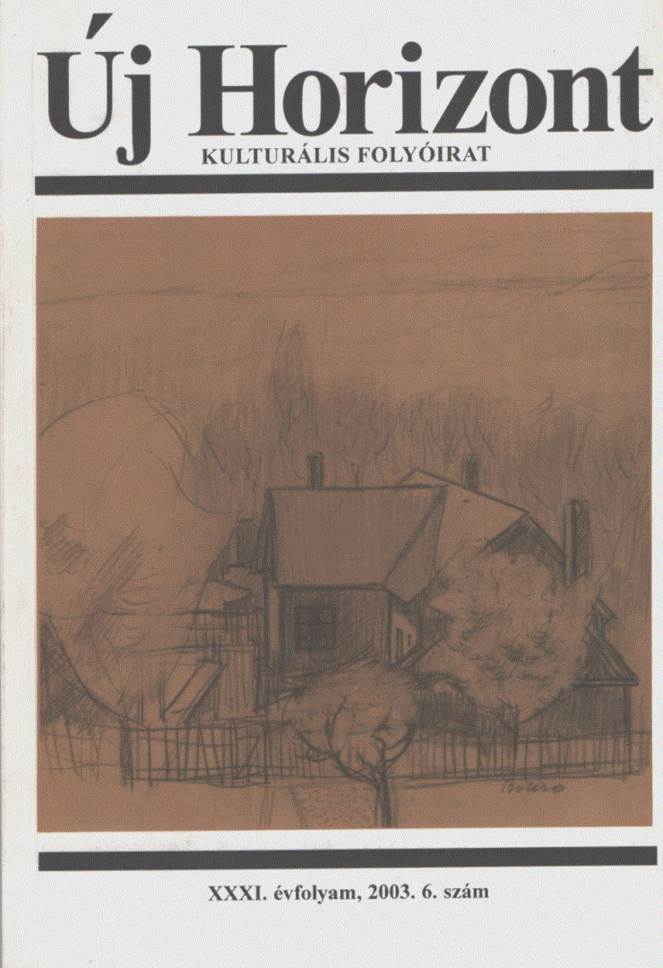 Raffai István - Új Horizont 2003./6. szám [antikvár]