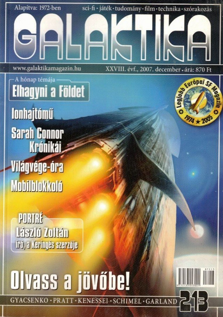 BURGER ISTVÁN - Galaktika 213. XXVIII. évf. 2007. december [antikvár]