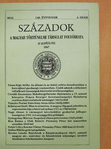 Baráth Magdolna - Századok 2015/4. [antikvár]