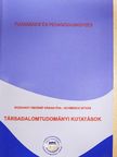 Rozgonyi Tiborné Váradi Éva - Társadalomtudományi kutatások [antikvár]
