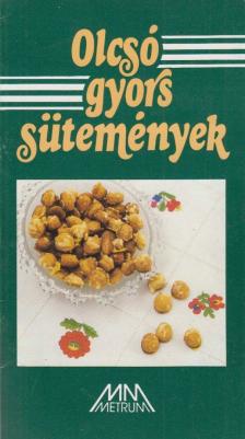 Szűcs Péter - Olcsó gyors sütemények [antikvár]