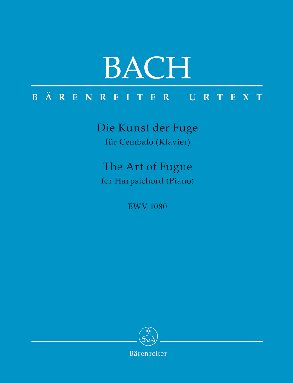 J. S. Bach - DIE KUNST DER FUGE FÜR CEMBALO (KLAVIER) BWV 1080 URTEXT