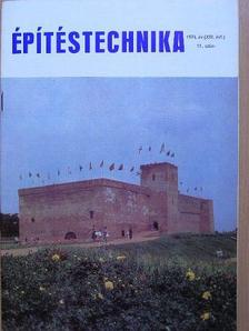 Denke László - Építéstechnika 1974/11. [antikvár]