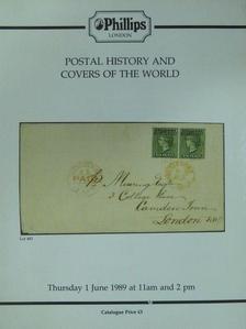 Postal History and Covers of the World 1 June 1989 [antikvár]