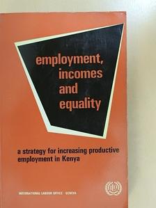Employment, incomes and equality [antikvár]