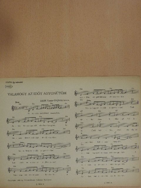 Deák Tamás - Valahogy az időt agyonütöm [antikvár]