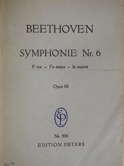 Ludwig van Beethoven - Symphonie Nr. 6 [antikvár]