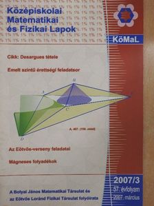 Katz Sándor - Középiskolai Matematikai és Fizikai Lapok 2007. március [antikvár]